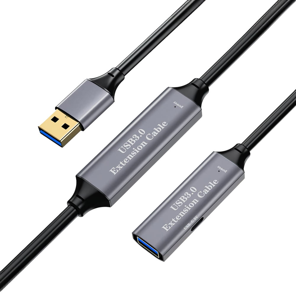 Cabo Extensor USB 3.0 Amplificado 10,0 Metros